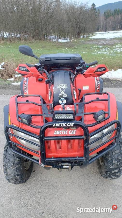 Arctic cat 700 4x4 quad L7e T3b zarejestrowany Przyszowa sprzedam