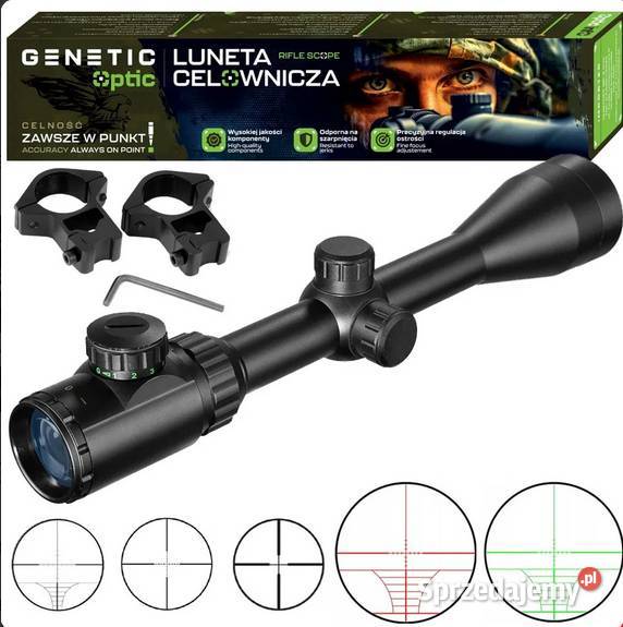 LUNETA CELOWNICZA 39X50EG ZOOM OPTYCZNY Trzcianka