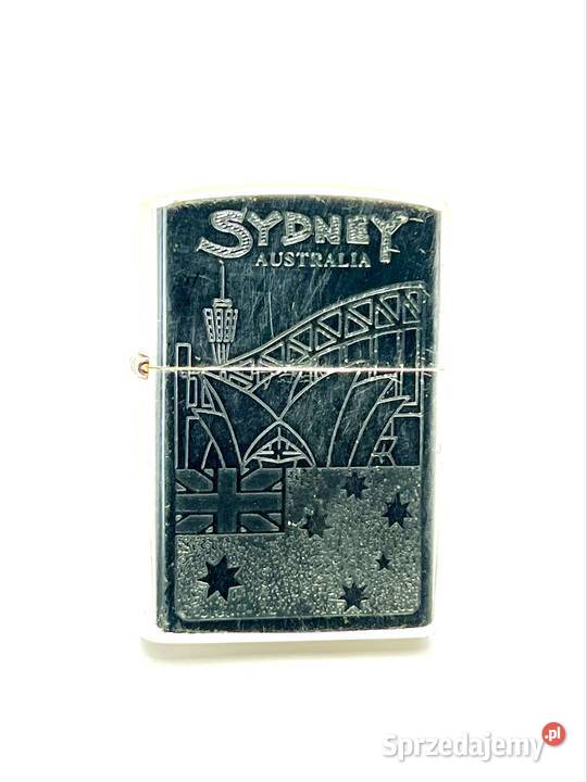 Zapalniczka benzynowa Kanley Sydney Silver Plate Warszawa sprzedam