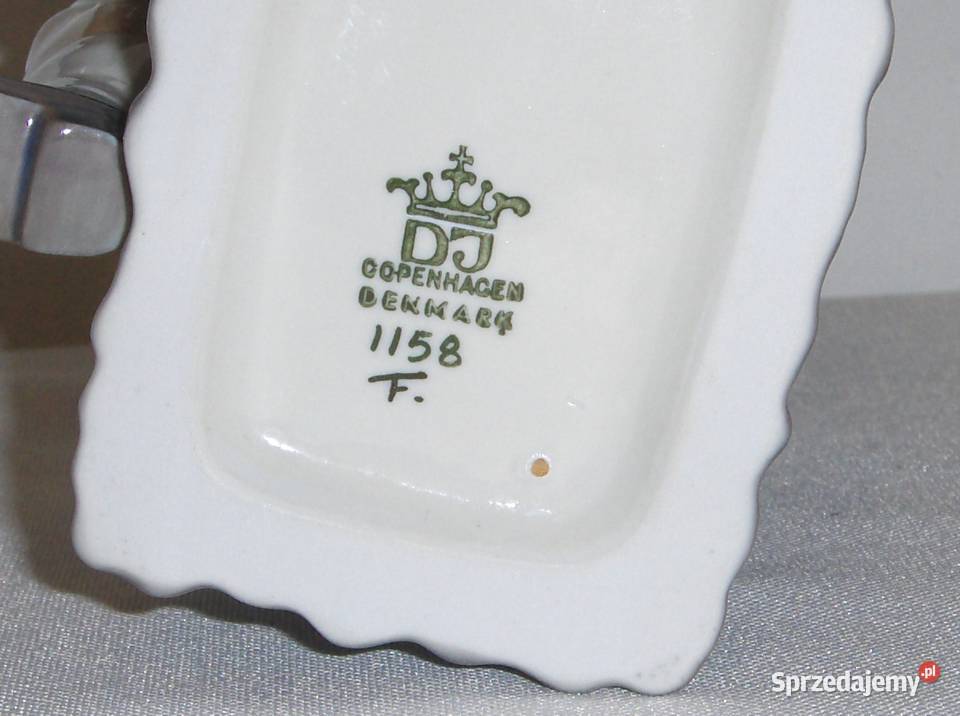 Dahl Jensen Porcelanowa figurka 1158 F UNIKAT łódzkie Łódź