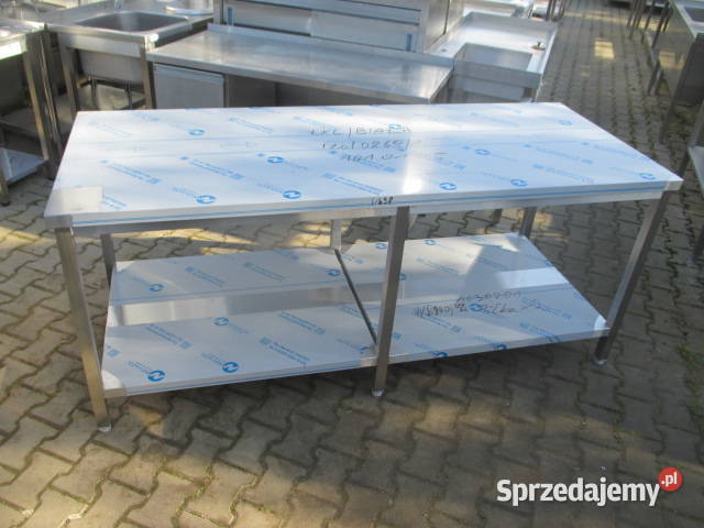Stół Gastronomiczny Centralny Z Półką 2008085 Ostrów Wielkopolski