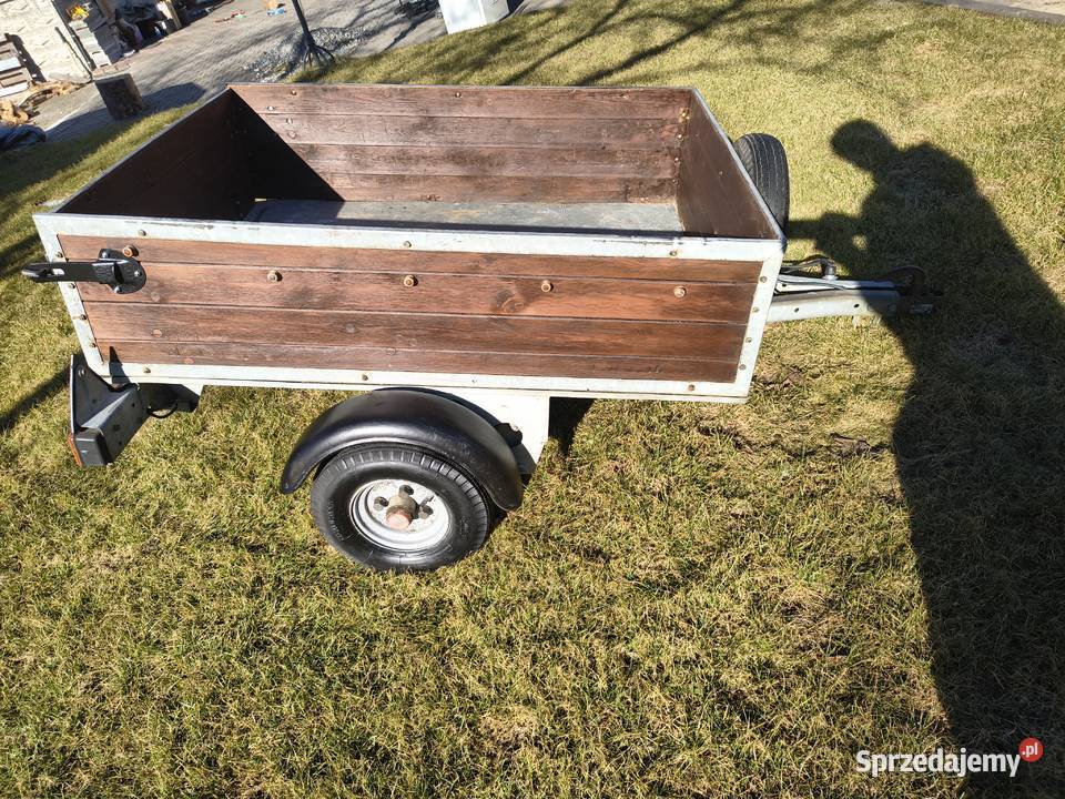 Przyczepka samochodowa lekka HP 400 DDR IFA