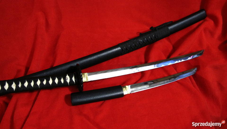 Japoński miecz wakizashi i sztylet tanto w podlaskie Sokółka