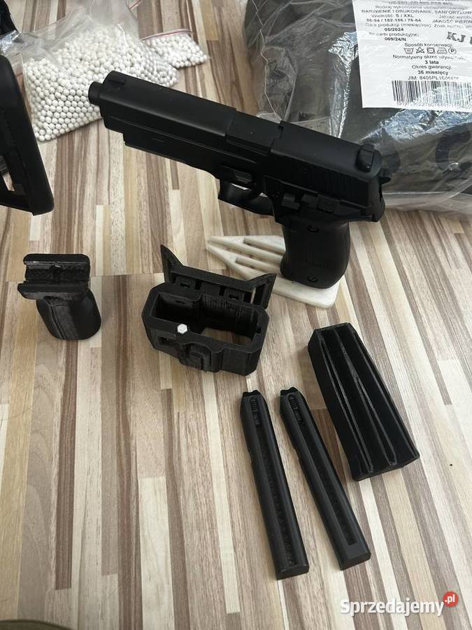 Zestaw ASG repliki akcesoria gotowy do gry Lubartów sprzedam