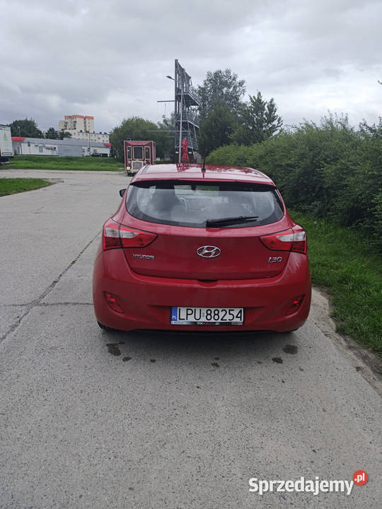 Hyundai i30 II Gen GDH 2012r 14 MPI Hatchback ASR (kontrola trakcji) lubelskie Puławy
