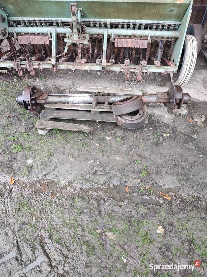 Oś do przyczepy autosanka