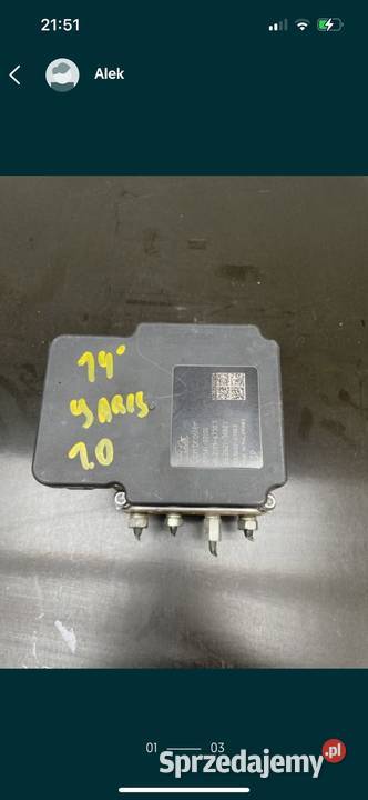 Pompa ABS Toyota YARIS III 445400D020 osobowe