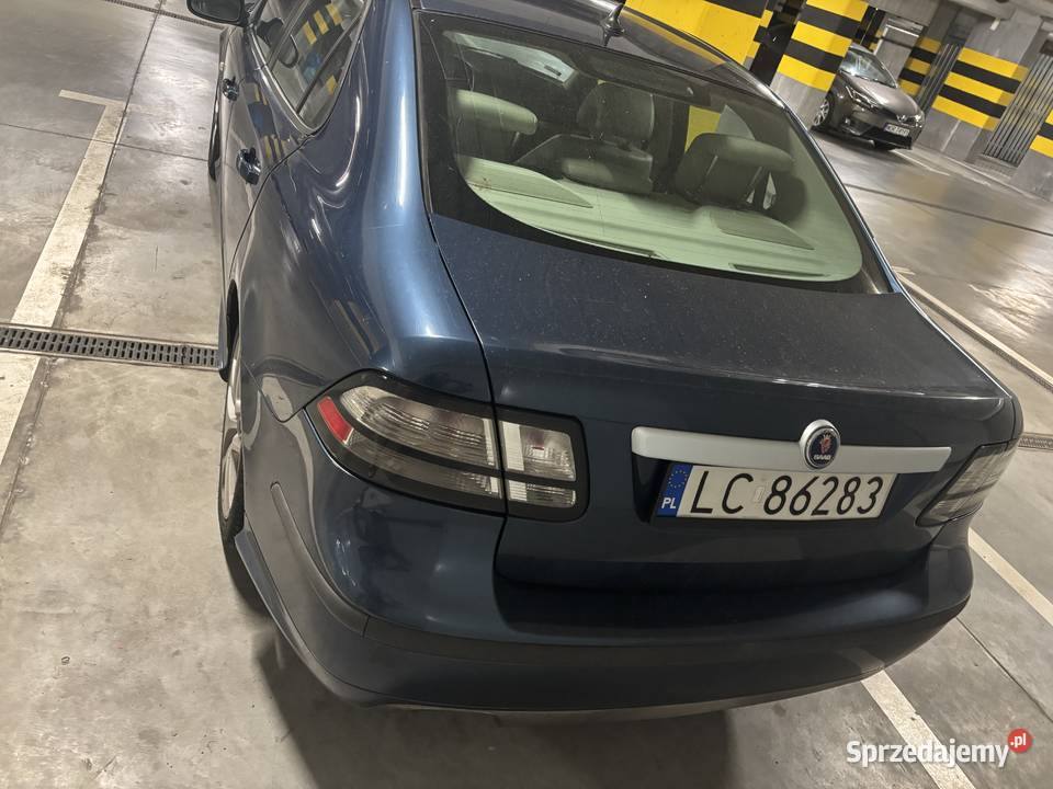 Saab 93 Sport Sedan 20T Vector 2009 Fusion Blue podlaskie