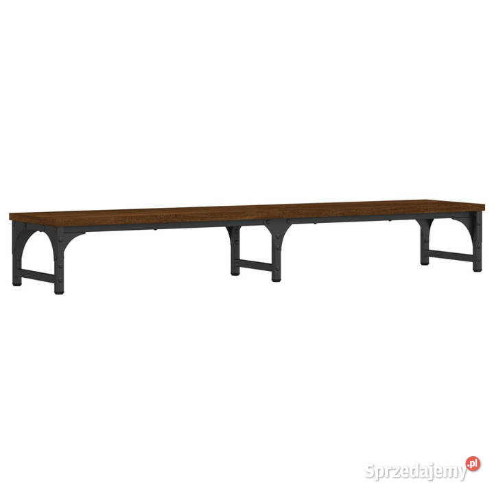 Podstawka pod monitor brązowy dąb 105x23x155