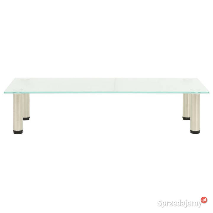 Stojak pod TV 80x35x17 hartowane szkło mrożone RTV mazowieckie Warszawa