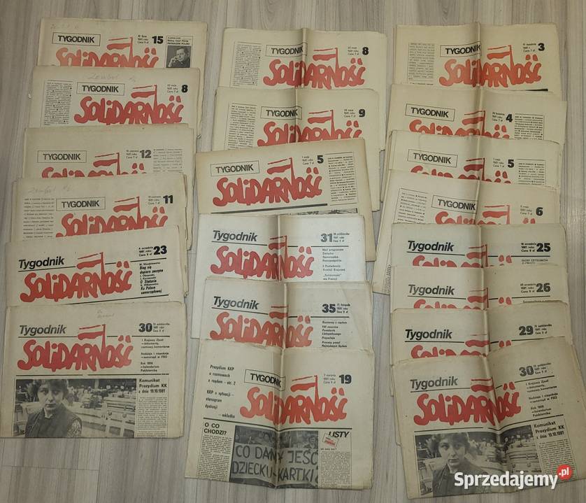 Tygodnik Solidarność pojedyncze numery Gliwice