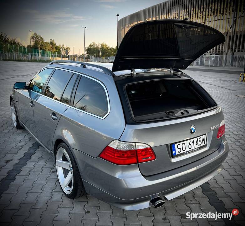 BMW E61 2008 lift 20d automat Panorama skóra diesel Dąbrowa Górnicza sprzedam