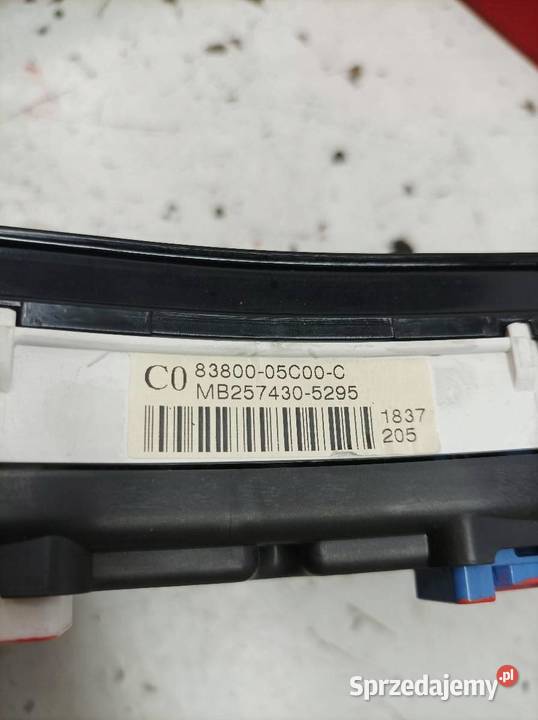 LICZNIK EU 8380005C00C 20 D 126 Toyota Avensis Części samochodowe