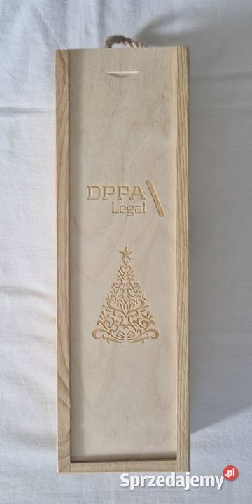Drewniana skrzynkapudełko na alkohol mazowieckie Warszawa