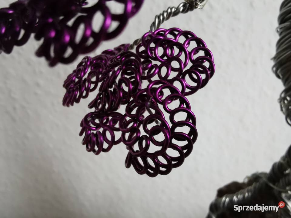 Fioletowe bonsai Doskonały prezent na święta 35