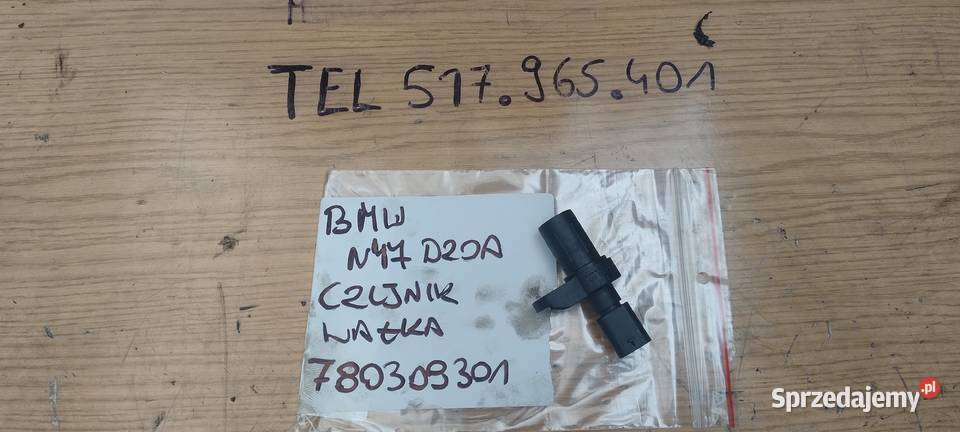 BMW 20D N47D20A czujnik położenia wału 780309301 Kielce