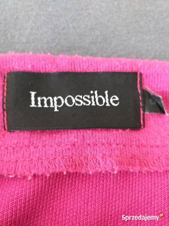 Tunika sukienka różowa Impossible r S śląskie Katowice