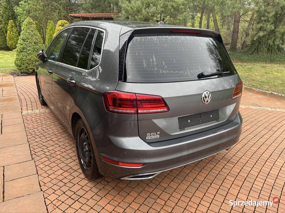 Volkswagen Golf Sportsvan 20 TDI DSG HIGHLINE kurtyny powietrzne Czarna sprzedam