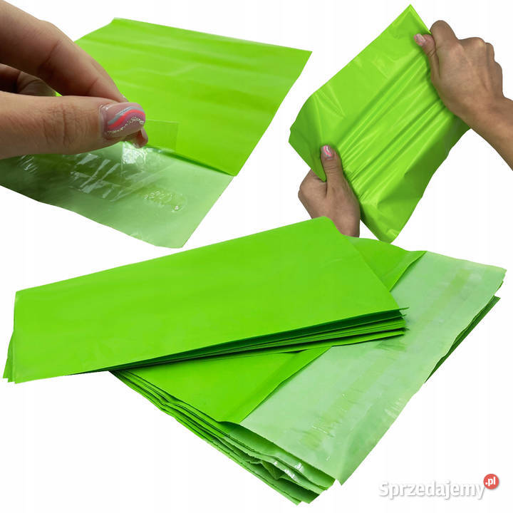 Foliopaki Kurierskie ZIELONE B5 190x250 50 lubelskie Biała Podlaska