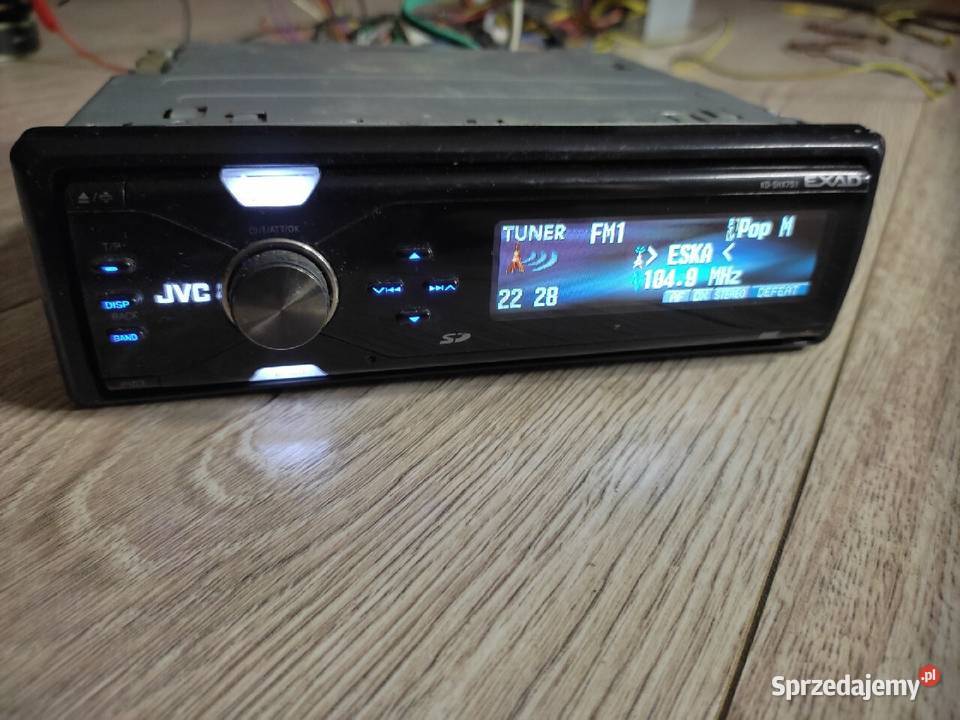 Radio samochodowe JVC KDSHX751 EXAD widna Bolków