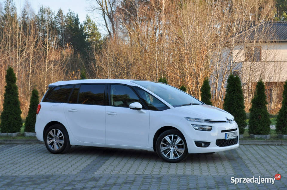 Citroen C4 Grand Picasso 20HDI150LedDuża system Start-Stop Samochody osobowe Ostrów Mazowiecka
