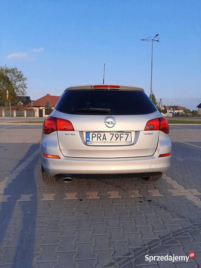 Opel Astra J 140 14 Turbo KombiLPG wielkopolskie Rawicz