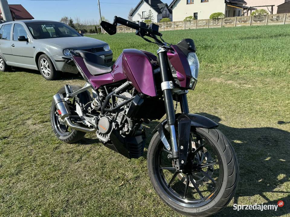 KTM DUKE 125 Rok produkcji 2011 Wieluń sprzedam