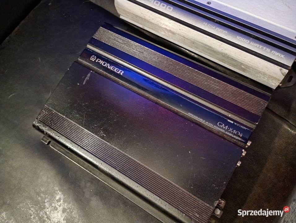Wzmacniacz Car audio do samochodu Ilość kanałów 4 Wzmacniacze mazowieckie Piaseczno