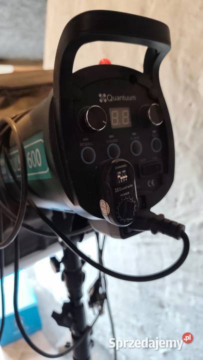 Lampa studyjna Quantuum Pulse 600 Digital Statyw opolskie Kędzierzyn-Koźle