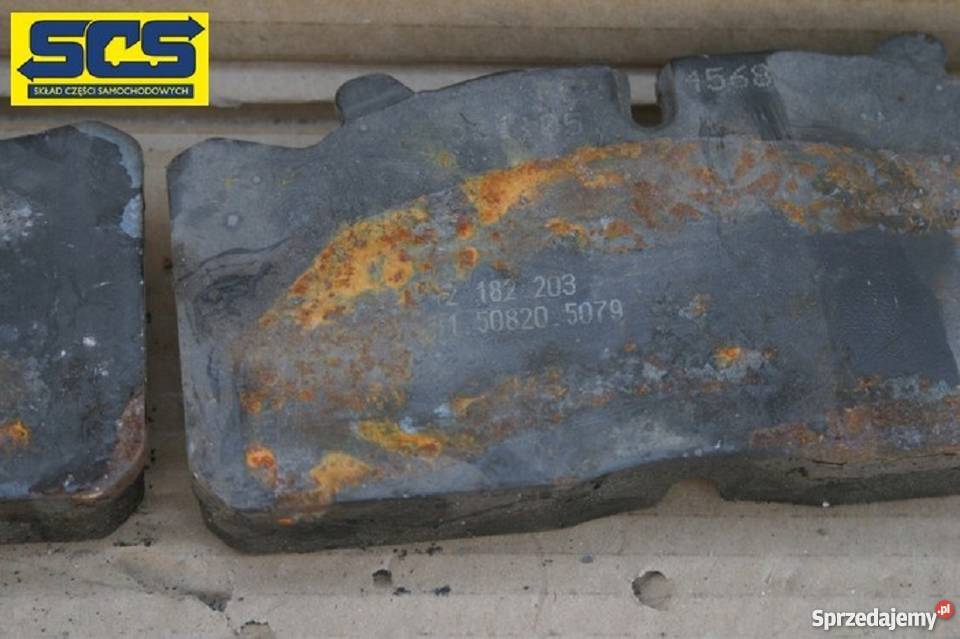 MAN KLOCKI HAMULCOWE WABCO 81508205079 NOWE Bieleń