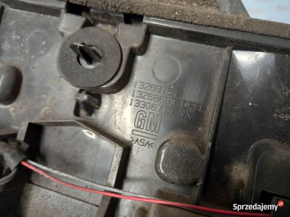 BLENDA LISTWA KLAPY BAGAŻNIKA TYŁ 13268754 OPEL osobowe Kielce