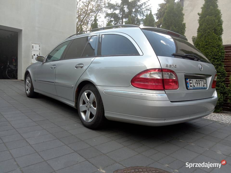 Sprzedaż Mercedesa w211 2003 27cdi kombi podgrzewane fotele łódzkie Radomsko