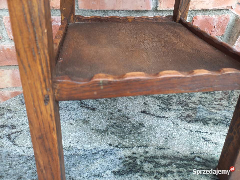 Kwietnik stary drewniany 632 Gawroniec