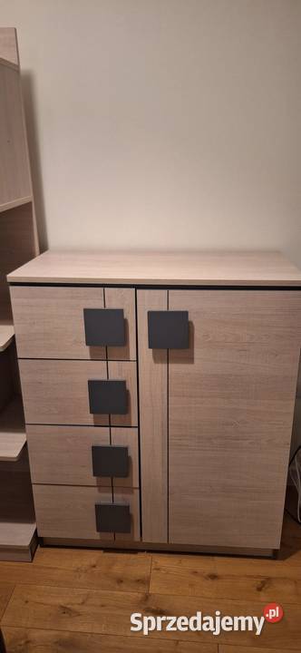 Meble młodzieżowe GUMI zestaw pojedynczo komoda