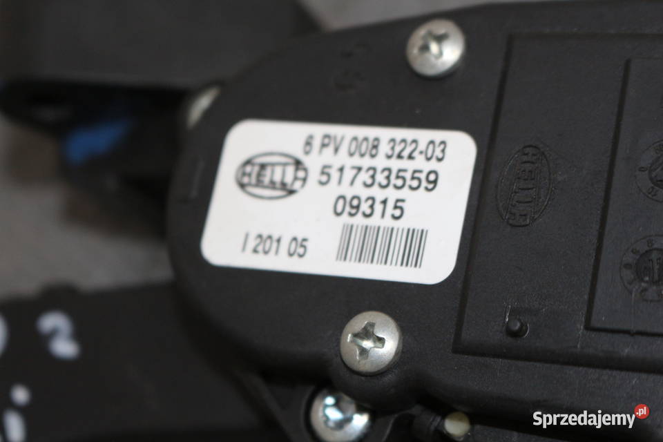 FIAT CROMA POTENCJOMETR GAZU 51733559 dolnośląskie Prochowice