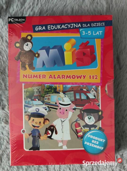MIŚ Uszatek Gra edukacyjna dzieci 35 lat 6 płyt Warszawa