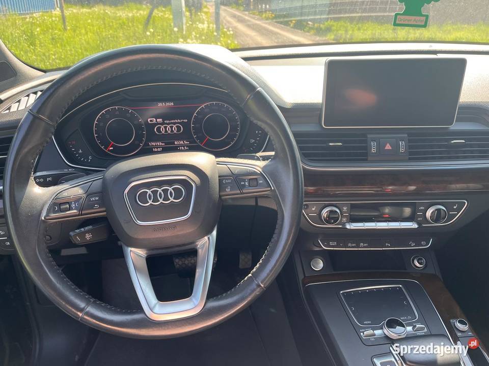 Audi Q5 IIFY 20 TFSI Quattro S tronic 2018r Ślesin