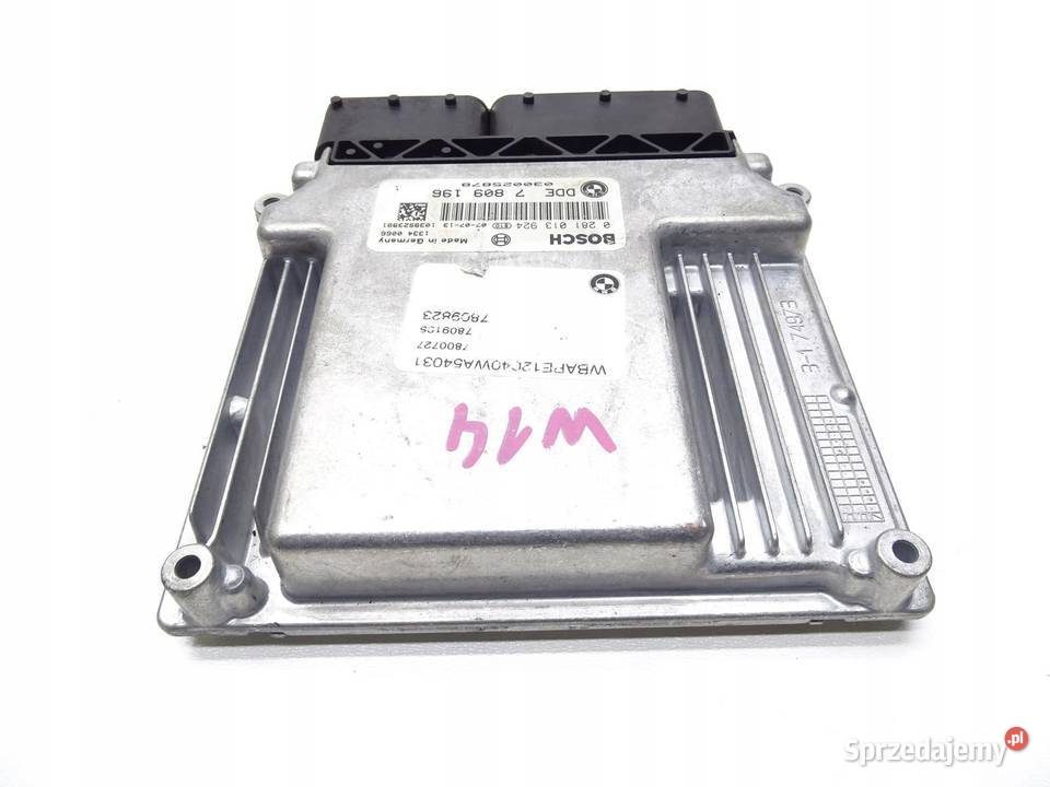 KOMPUTER STEROWNIK SILNIKA 7809196 BMW X3 E83 Komputery