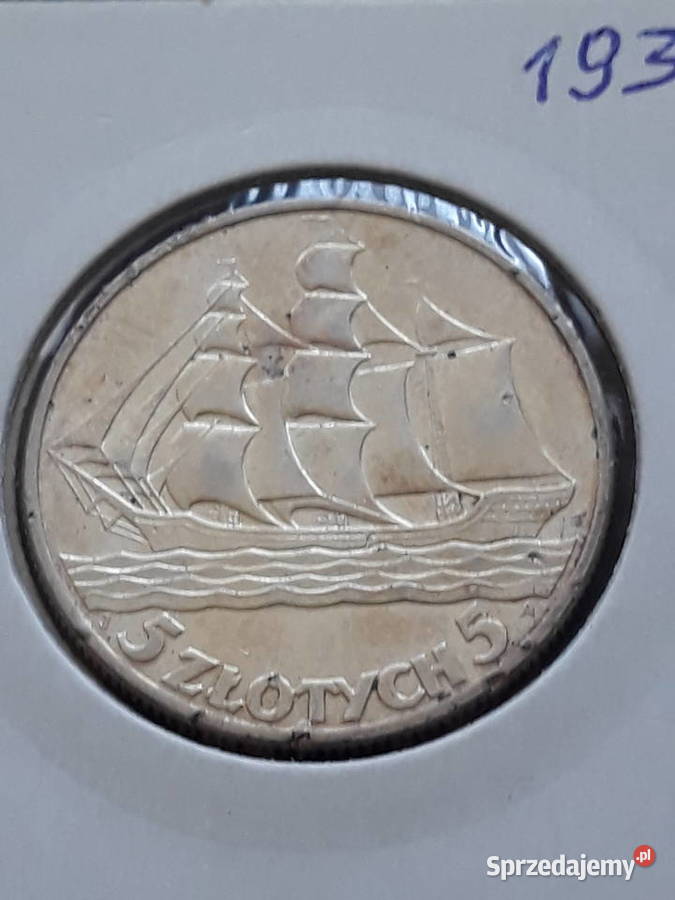 5 Żaglowiec 1935 r około mennicze M sprzedam
