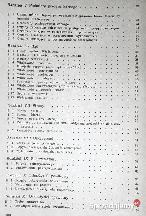 Polski proces karny w zarysie Stefan Kalinowski Chełm