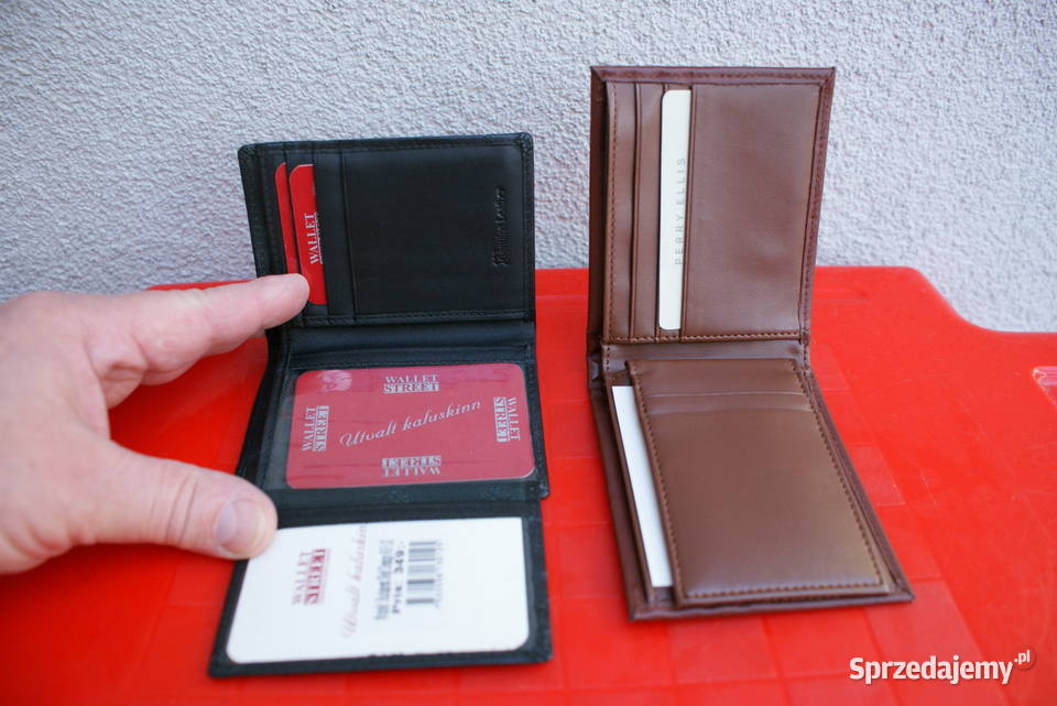 Dwa Portfele Dla mężczyzn sprzedam