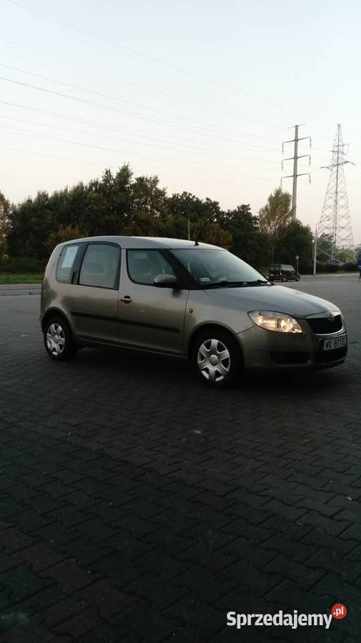 Skoda Romster zadbana BENZ GAZ Roomster sprzedam