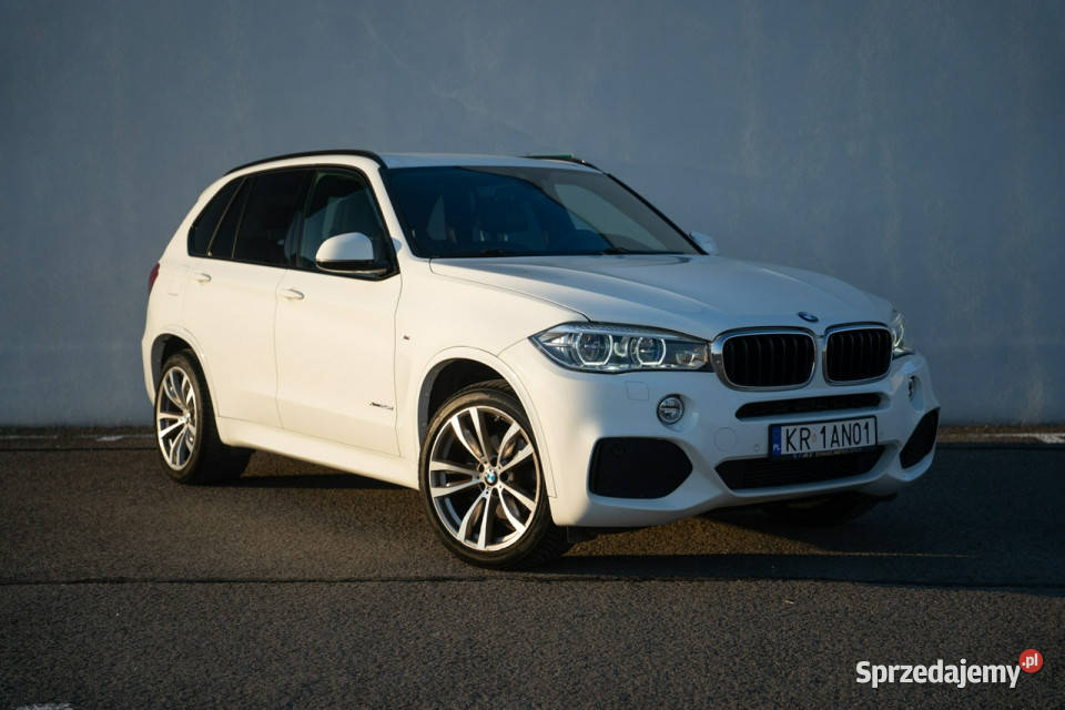 BMW X5 Harman Kardon Komfortowe fotele Rok produkcji 2016 Kraków