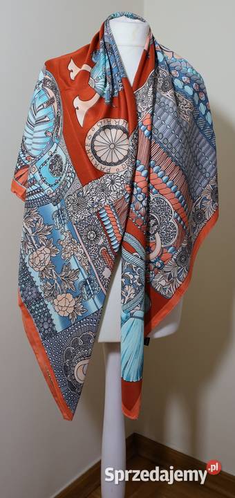 Hermes chusta jedwabna 130130 Kolonia Piaski