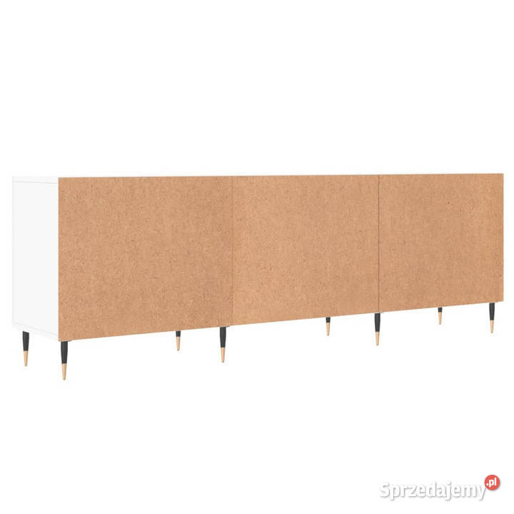 Szafka pod TV biała 150x30x50 materiał Warszawa