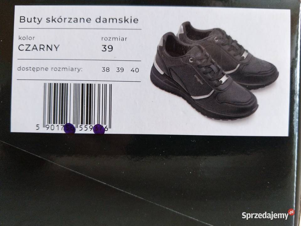 NOWE Damskie buty skórzane sznurowane wiązane inna Zabrze