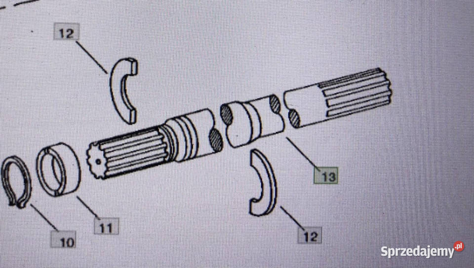 Przekładnia stoźkowa John Deere części R 83035 sprzedam