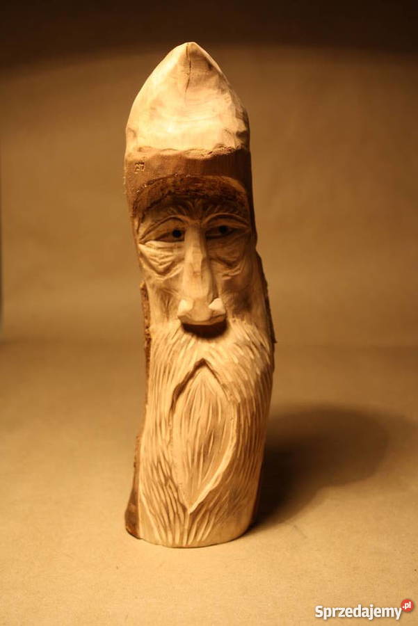 Rzeźba Dziad Duch lasu prezent Wadowice