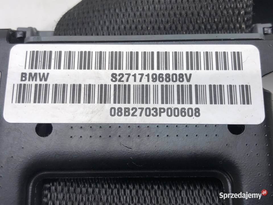 PAS BEZPIECZEŃSTWA PRZÓD PRAWY BMW E71 podkarpackie sprzedam