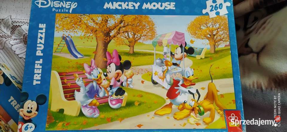 puzzle myszka Miki 260 elementów wielkopolskie